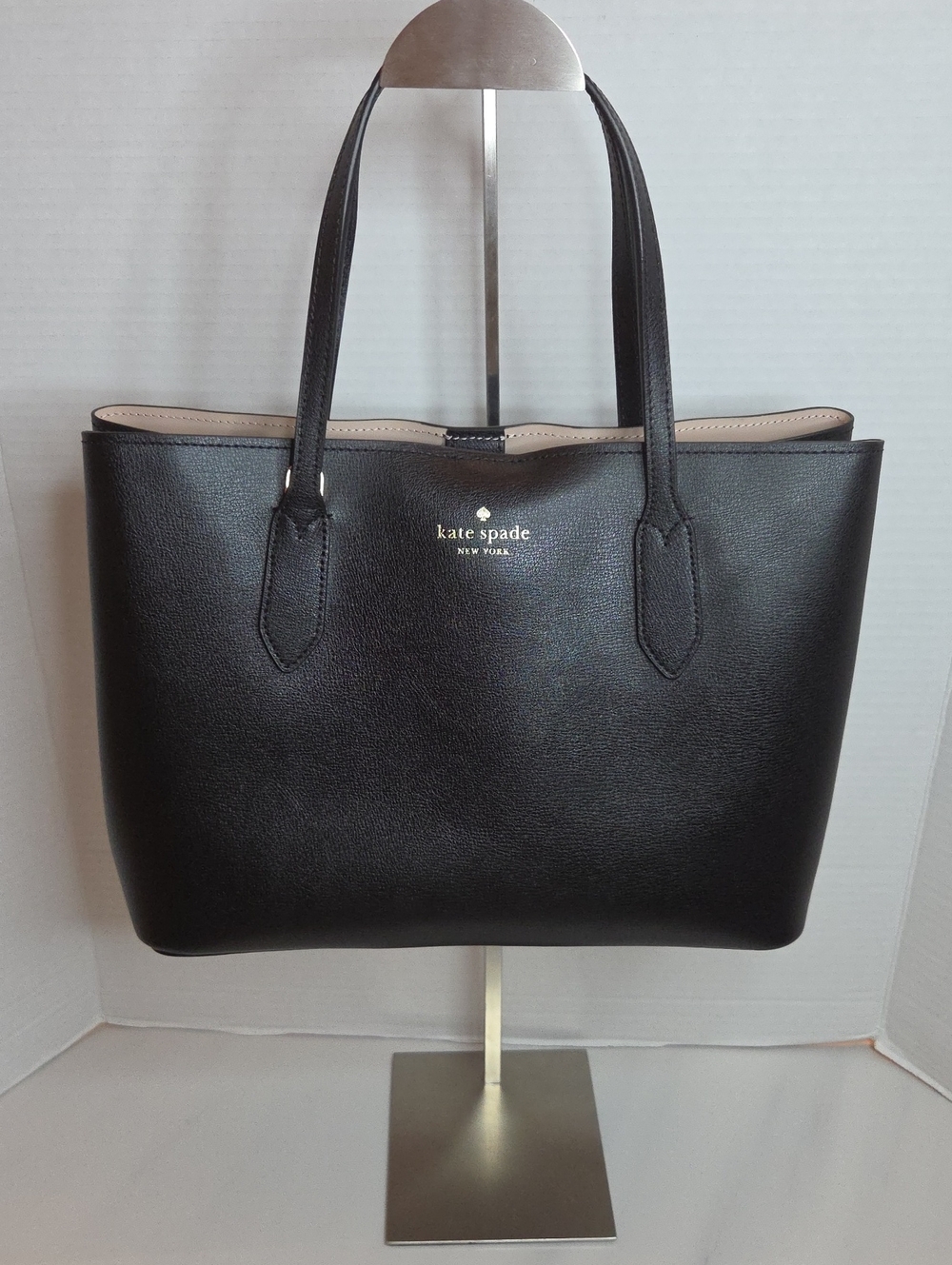 Kate Spade Harper Satchel In Black
